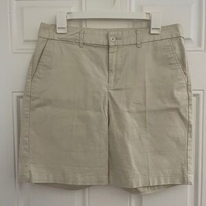 Khakis by Gap Boyfriend  Roll Up Shorts